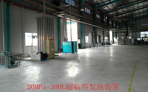 Supercritical foaming equipment