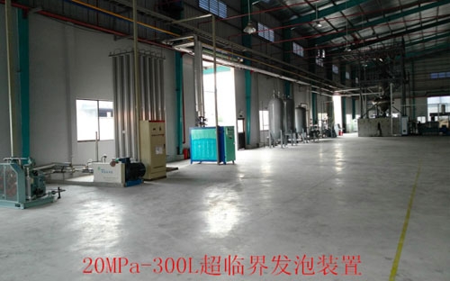 Supercritical foaming equipment
