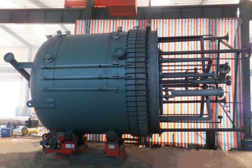 Polycrystalline silicon reduction furnace